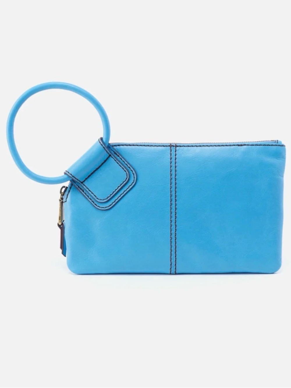 HOBO Sable Wristlet Wallet in Tranquil Blue - Picture 2 of 5